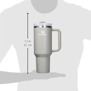 Free Leakproof Travel Cup Fits in Cup Holder Stainless Steel Insulated Travel Tumbler 40oz - Image 7