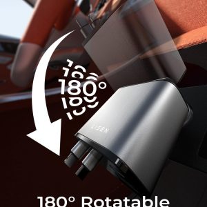LISEN Retractable Car Charger, 69W Cars Adapter USB C Fast Charger, Car Accessories for Women Men, Christmas for Gifts for Dad Mom, Gifts for Women Men, for iPhone 17 Pro Max Air 16 15 14 13 Plus - Image 6