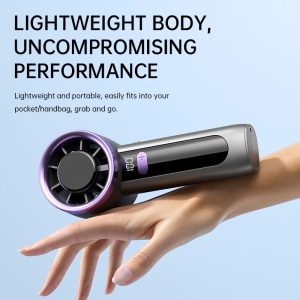 Portable and Rechargable mini Turbo Fan - Image 4