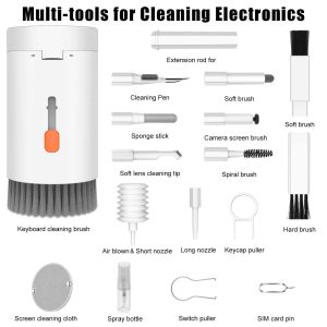 20 in 1 Electronics Cleaner Kit for Laptop Keyboard Earbuds Multi-Function Cleaning Kit for Keyboard Laptop - Image 4