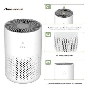 Cleaner Real Hepa Filter Air Purifier Home Household Air Purifiers With Aromatherapy - Image 6