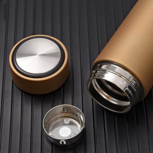 500ml Office Business Thermo Life Vacuum Tumbler Flask with Filter Stainless Steel Water Bottle Life Thermal Cup - Image 9