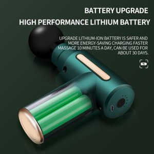 Massage Gun Deep Tissue, Portable Massage Gun with 4 Interchangeable Massage Heads for Deep Muscle Relief & Relaxation, 99 Touches, Best Gift (Gray) - Image 7