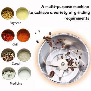 Electric Coffee Grinder & Spice Mill (300W, 500ml) - Image 5